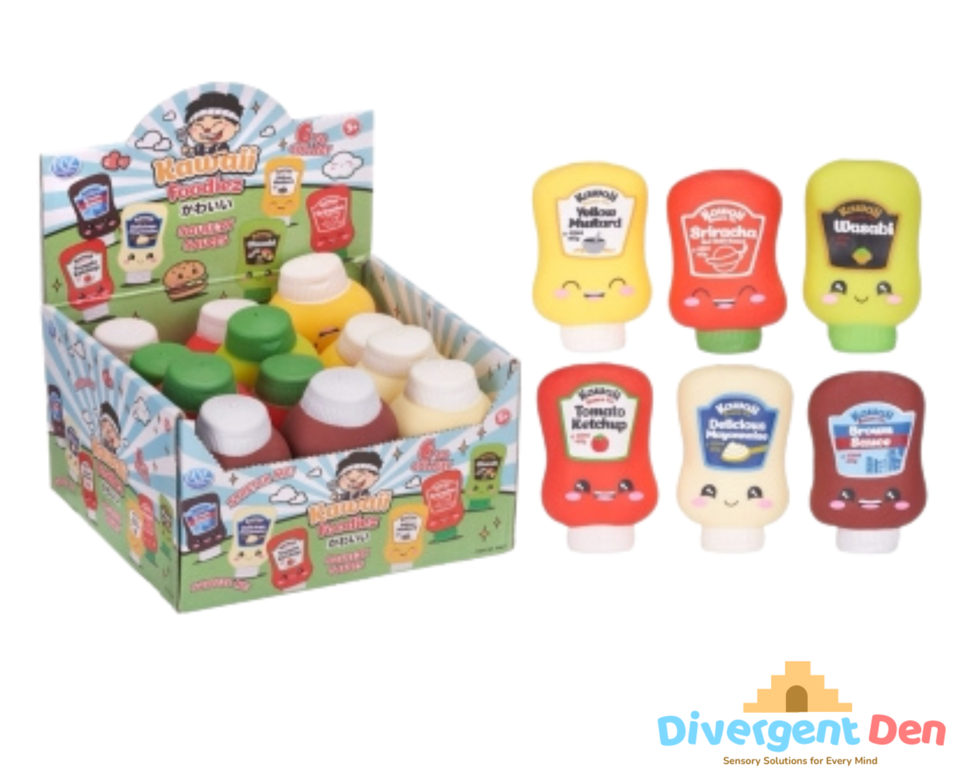 Kawaii Squishy Sauces