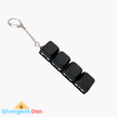 Keyboard fidget toy in black 
