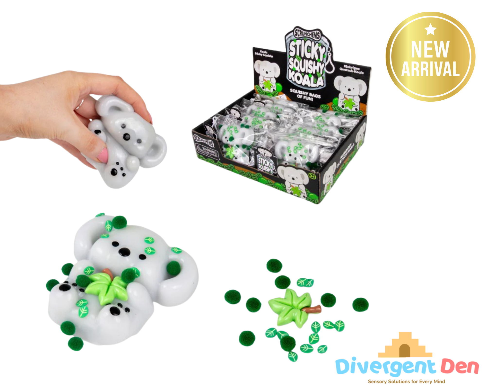 Scrunchems Sticky Squishy Koala