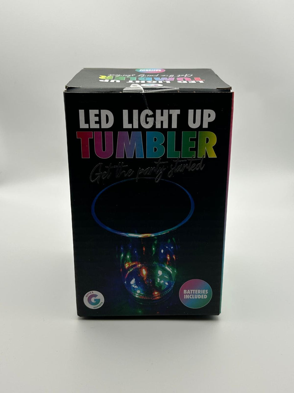 LED Drinks Tumbler packaging – light-up sensory drink cup for neurodivergent kids | The Divergent Den