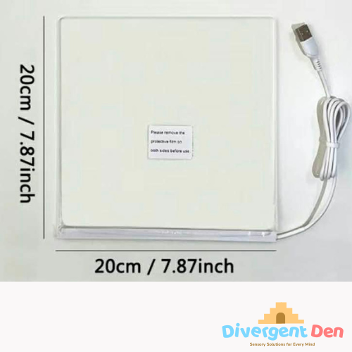 LED Message Board - Customizable Light-Up Display for Home and Events - The Divergent Den