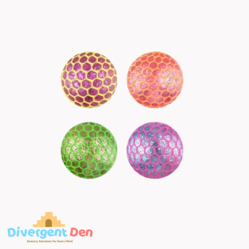 Mesh Squish Ball 4 colours 