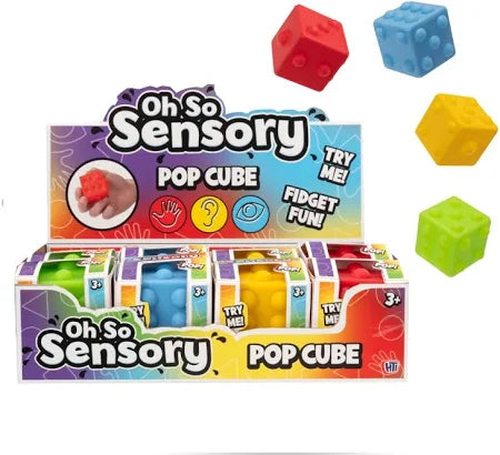Oh So Sensory Pop Cube