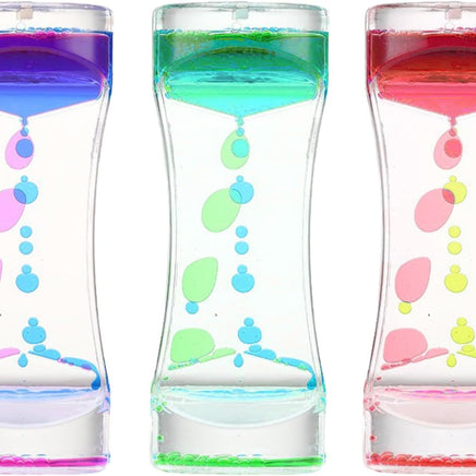 Oval Liquid Motion Timer – calming visual sensory toy for autism, ADHD, and SPD | The Divergent Den