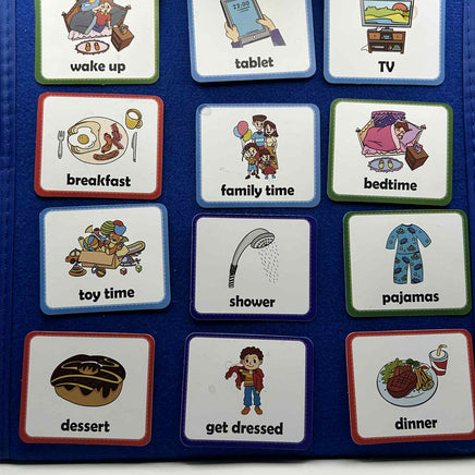 PECS Visual Timetable Board – daily routine and communication aid for children with autism | The Divergent Den