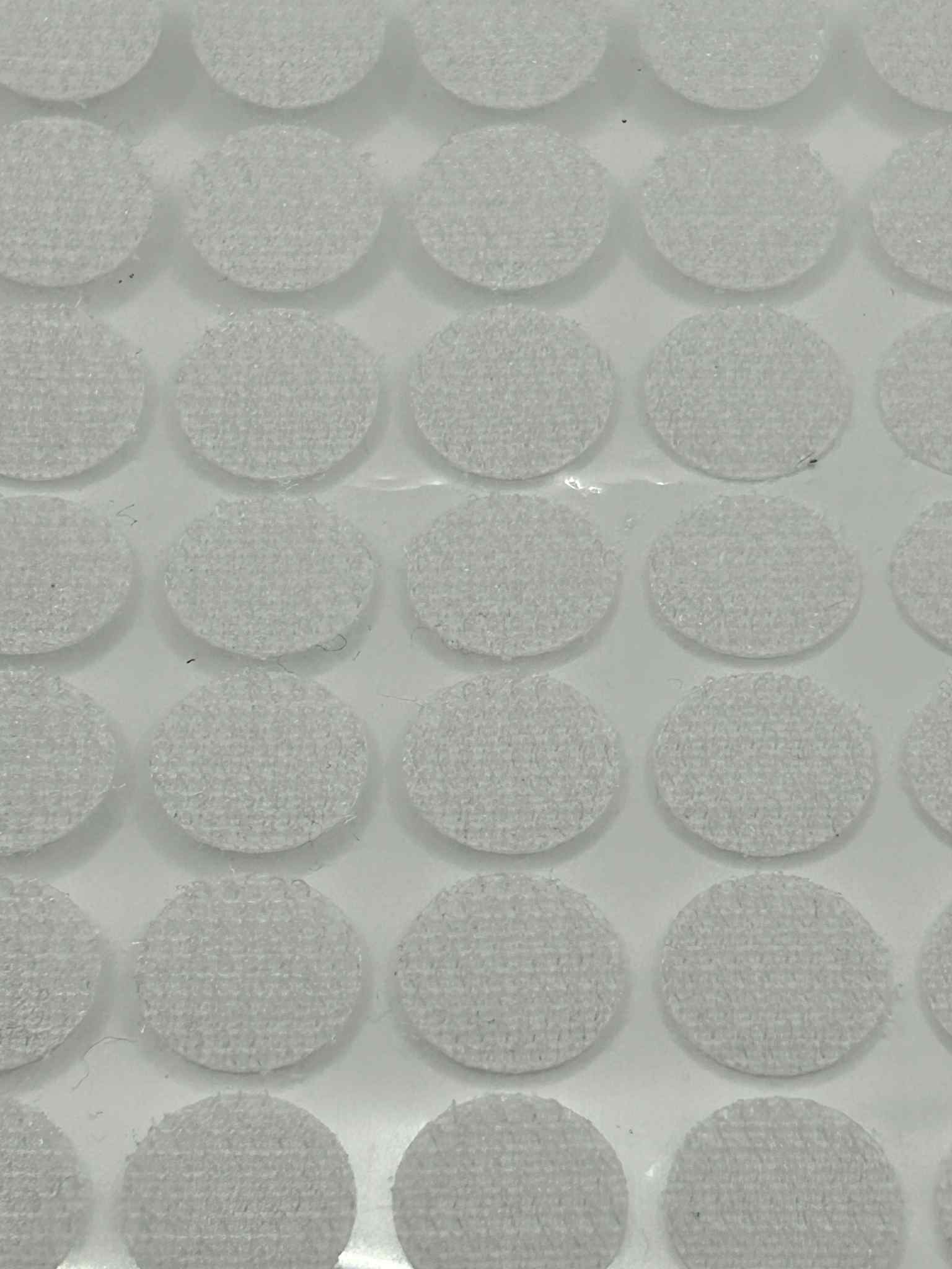 Close-up of PECS Visual Timetable Board Velcro attachments for the pack of the cards to illustrate hoe it works 