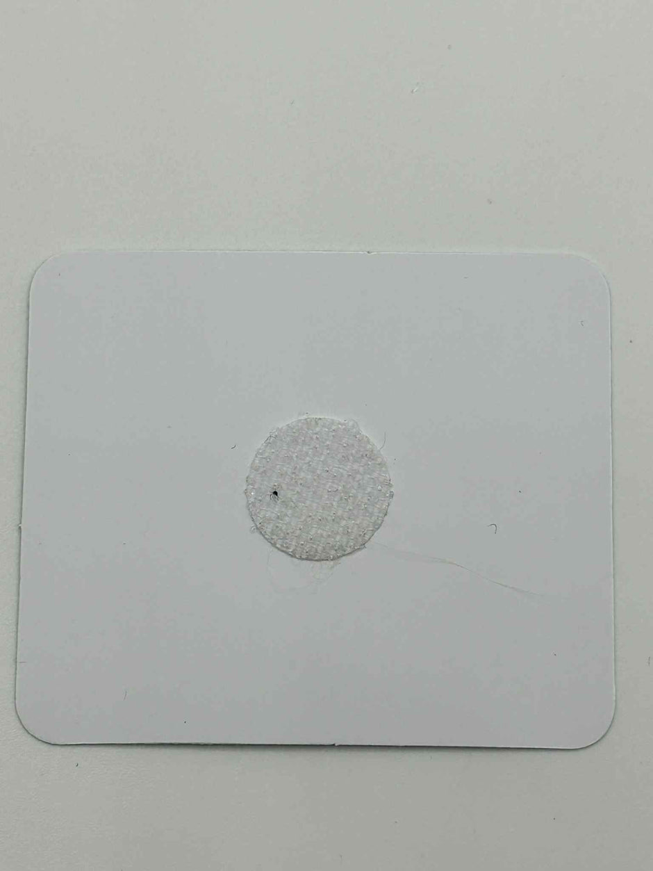 Close-up of PECS Visual Timetable Board card showing the Velcro attachment to the back