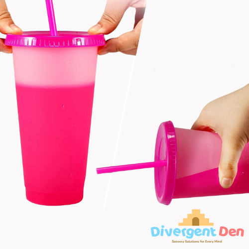 Colour Changing Drinks Tumbler - The Divergent Den