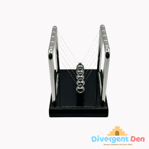 Sensory Retro Newton’s Cradle - The Divergent Den