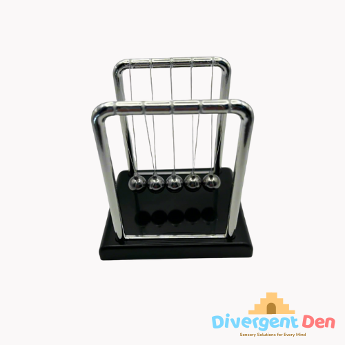 Sensory Retro Newton’s Cradle - The Divergent Den