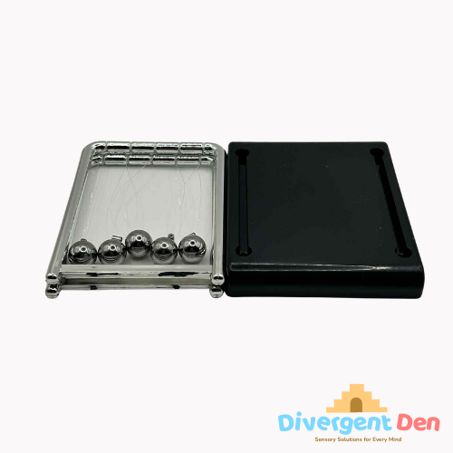 Sensory Retro Newton’s Cradle - The Divergent Den