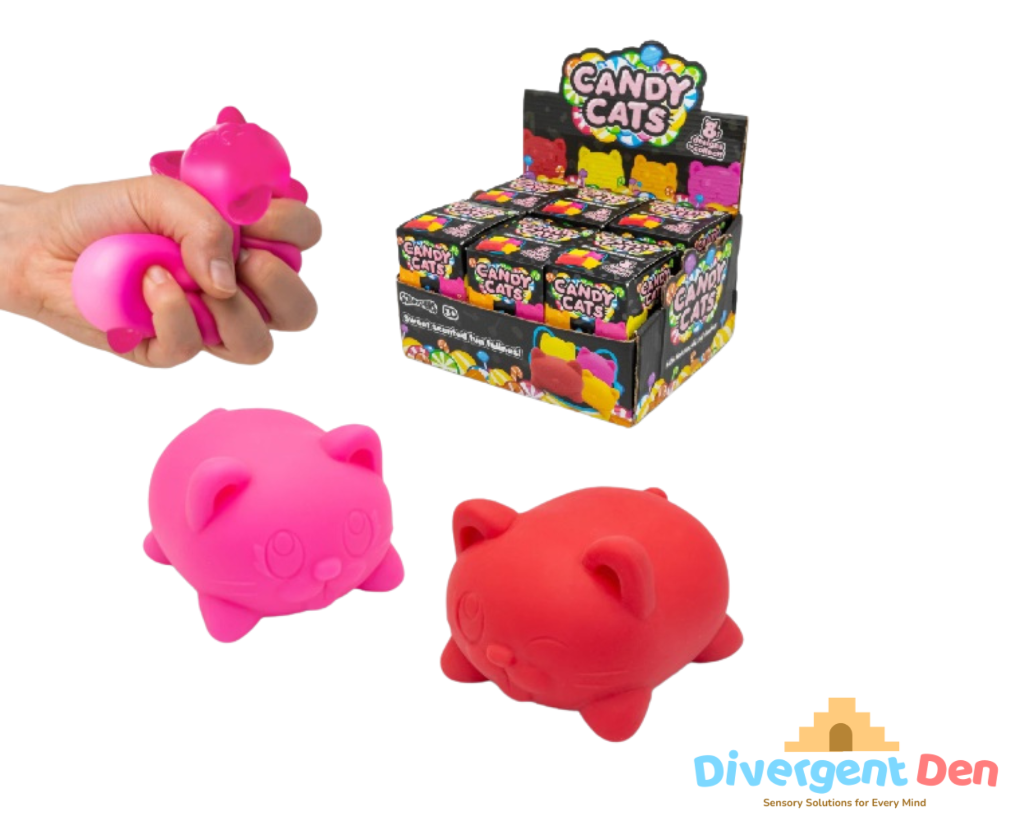 Scrunchems Candy Cats Squishy