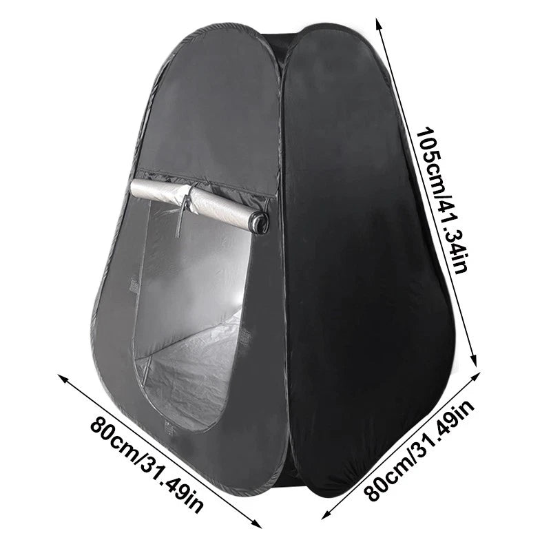 Sensory Blackout Tent with dimensions. | The Divergent Den