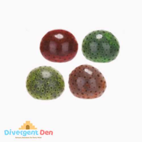Sensory Bead Ball Fidget in all four collectable colours 