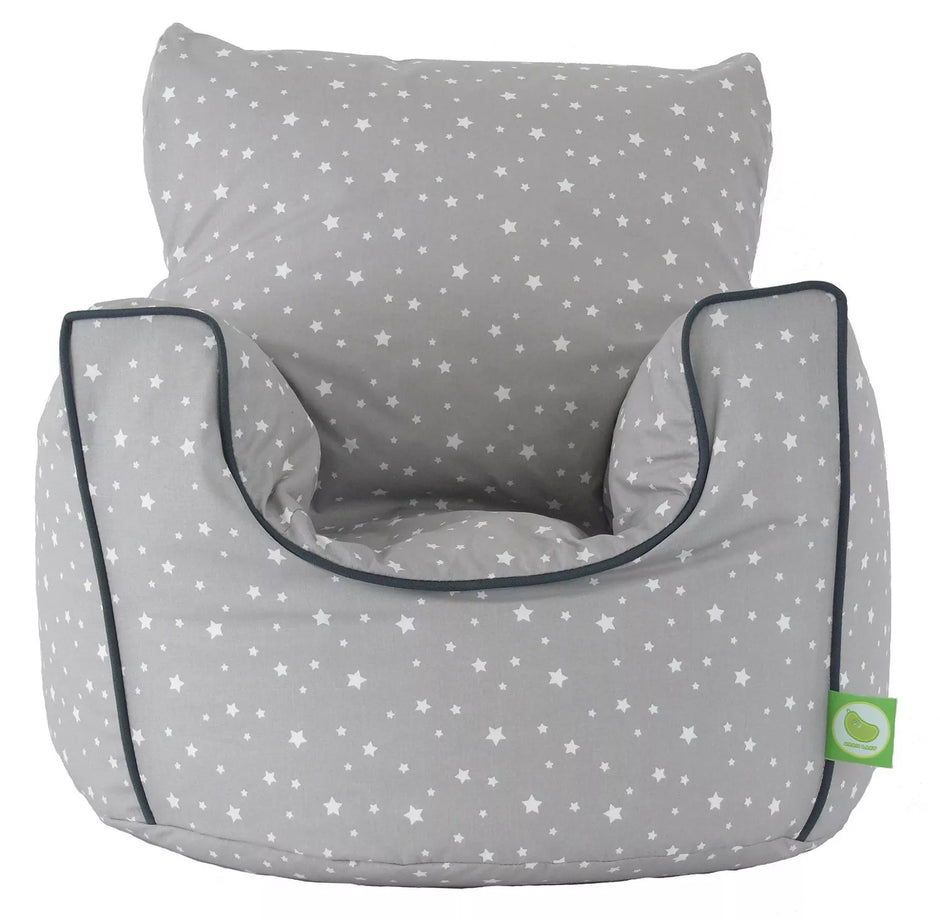 Sensory Bean Bag Chair Star Style– calming and comfortable seating for neurodivergent children | The Divergent Den
