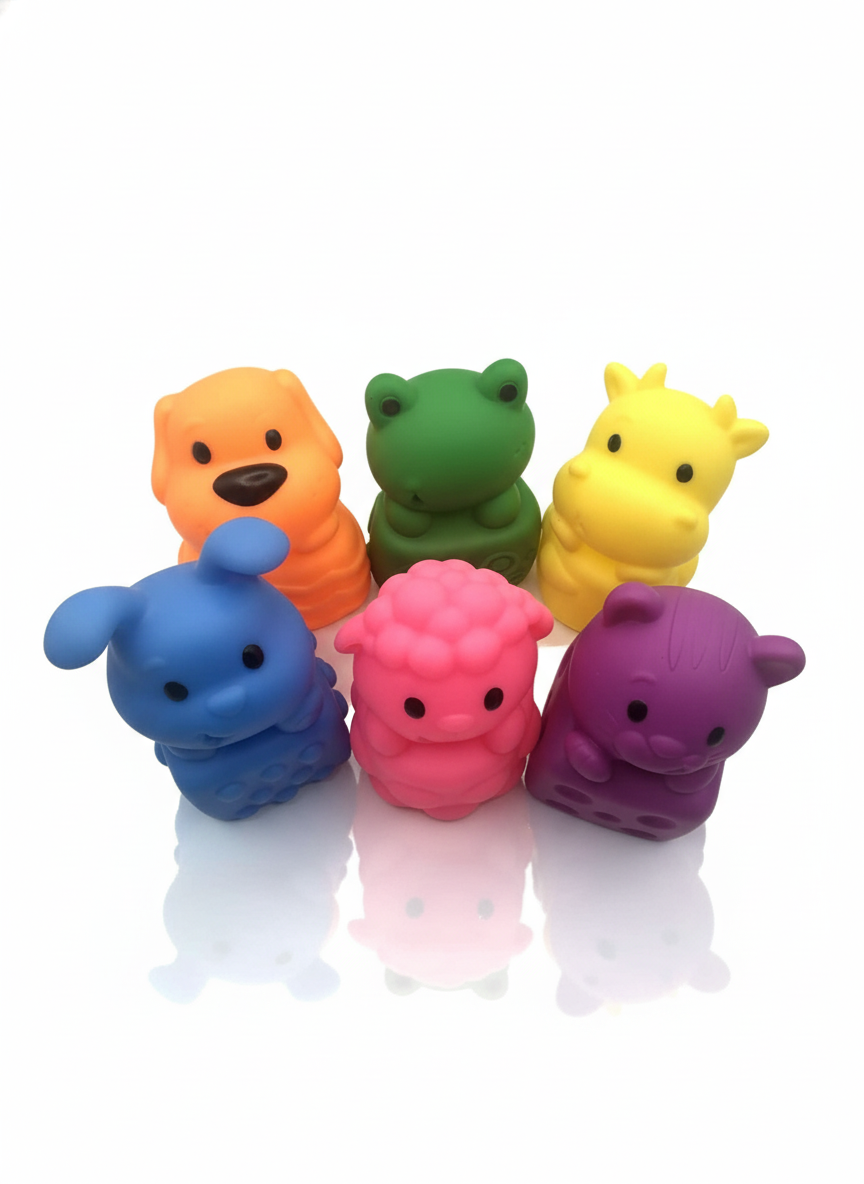 Sensory Critters pack of 6 | Tactile toys for those who are neurodivergent and like to feel different textures | The Divergent Den