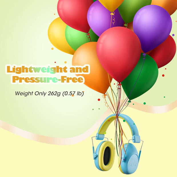 Children's Sensory Ear Defenders- lightweight noise blocking headphones for kids
