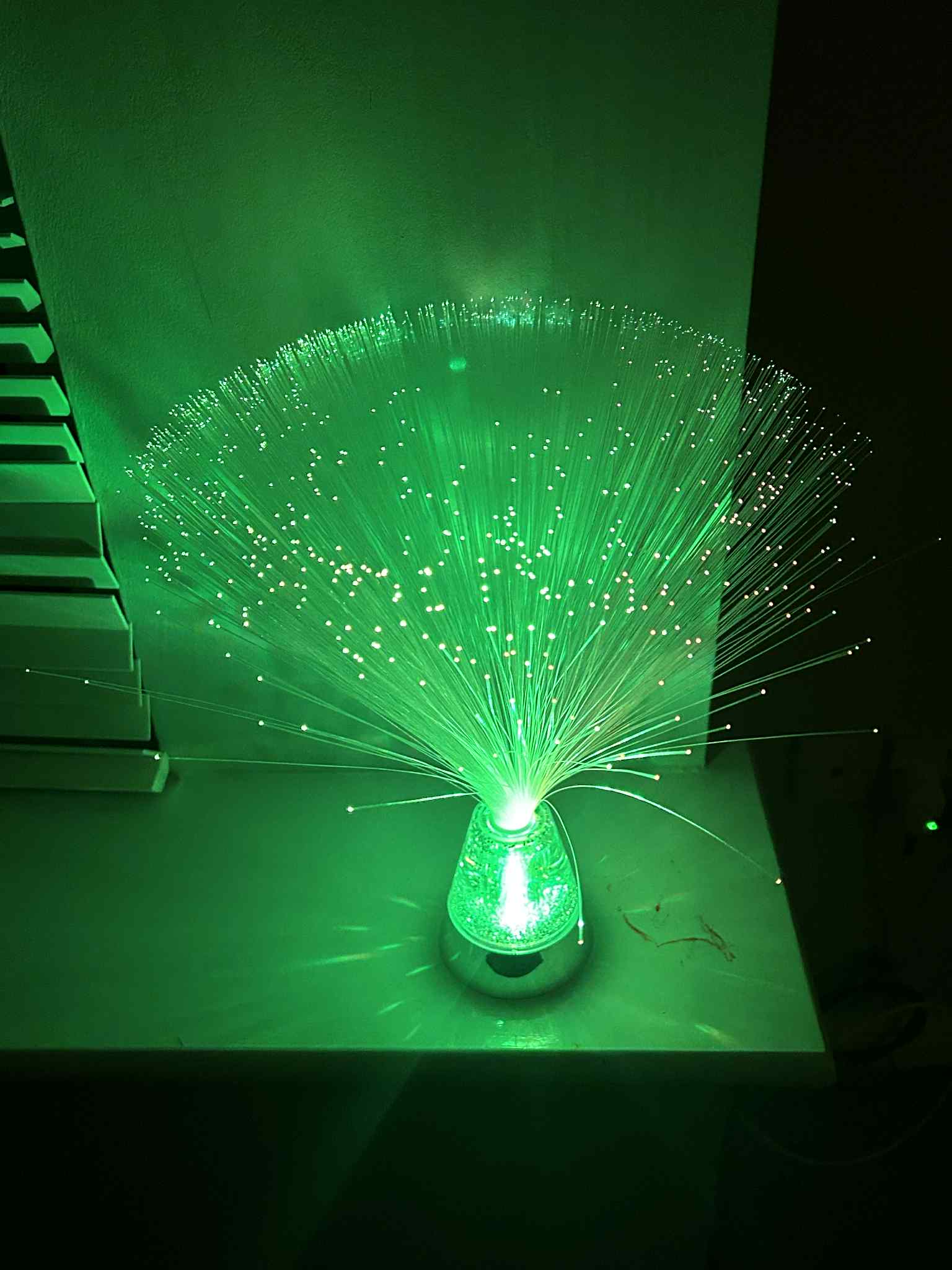 Sensory Fibre Optic Lamp – calming visual light for autism and ADHD sensory rooms | The Divergent Den