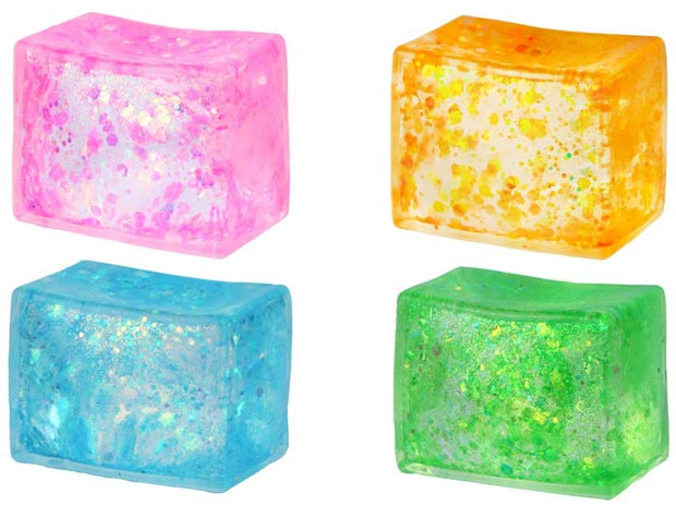 Close-up of Sensory Fidget Cube showing 6 different tactile sides for stress relief and focus