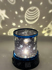 Close-up of Sensory Night Light Projector showing LED ambient  space effects for relaxation and emotional regulation | The Divergent Den