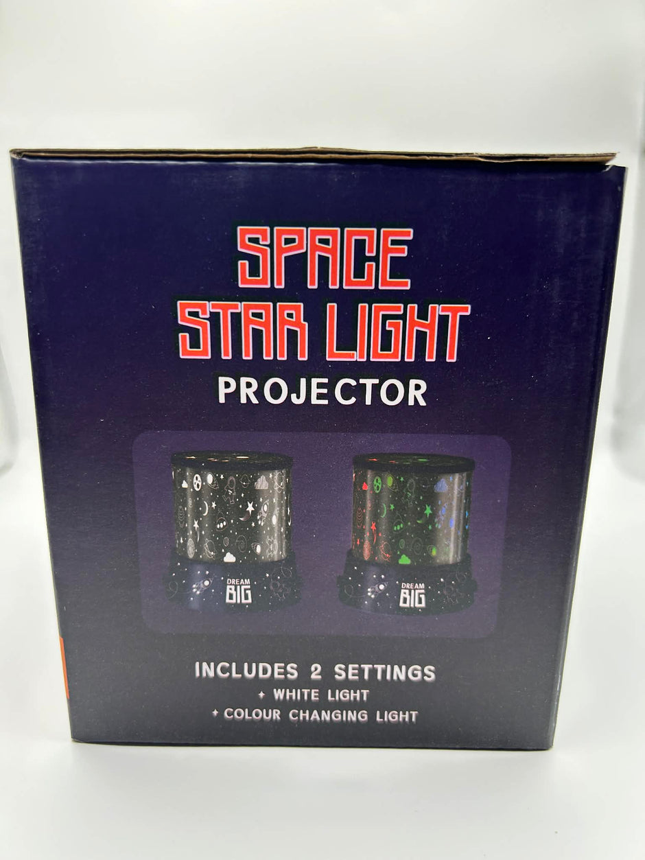 Sensory Night Light Projector packaging – calming LED projector for neurodivergent kids | The Divergent Den