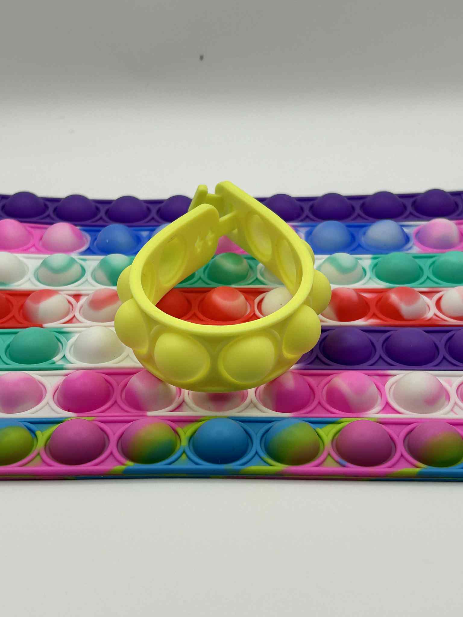 Sensory Pop Bracelet – colourful tactile fidget accessory for neurodivergent children | The Divergent Den