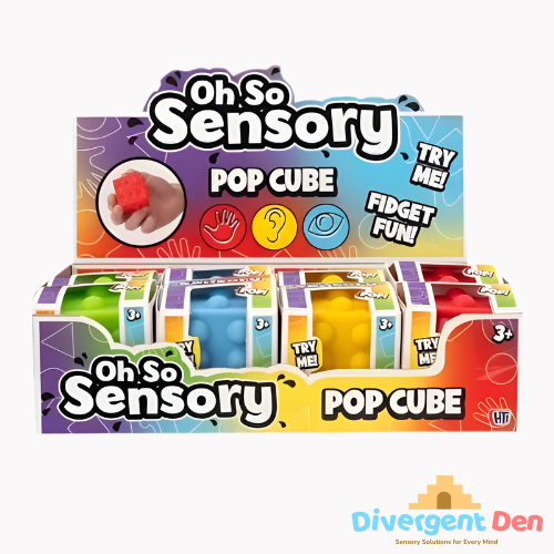 Oh So Sensory Pop Cube - The Divergent Den
