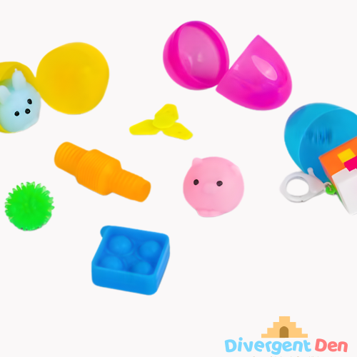 Sensory Surprise Vending Machine demonstration showing dispensing action and surprise element