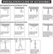 sensory swing and all that is included. Ceiling attachments and instructions
