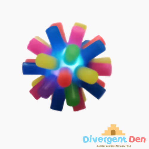 Spiker blinker light up ball glowing the lights 