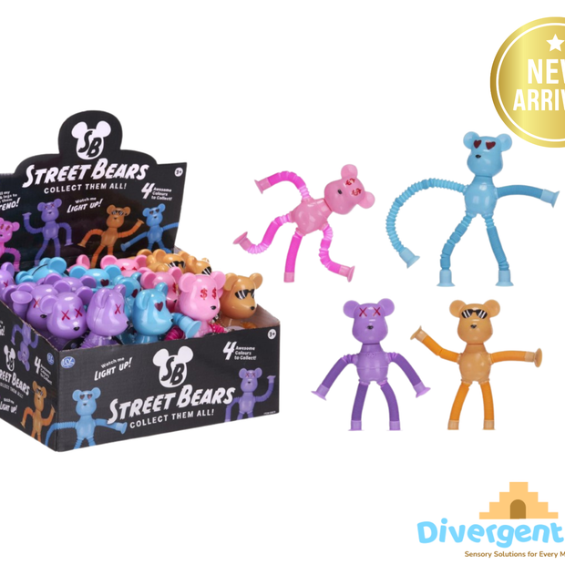 Light Up Street Bear Extending Limbs