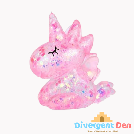 Unicorn Sugar Animal in pink