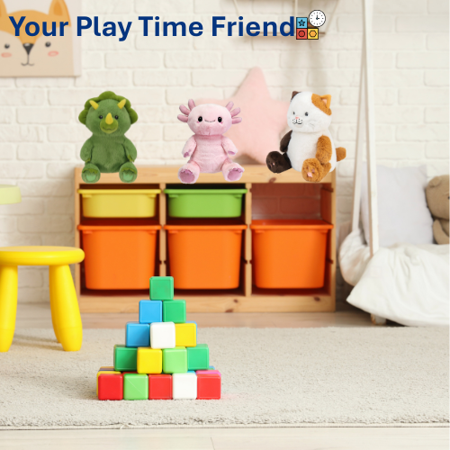 Weighted plushie for kids – calming sensory toy for ASD and ADHD by The Divergent Den