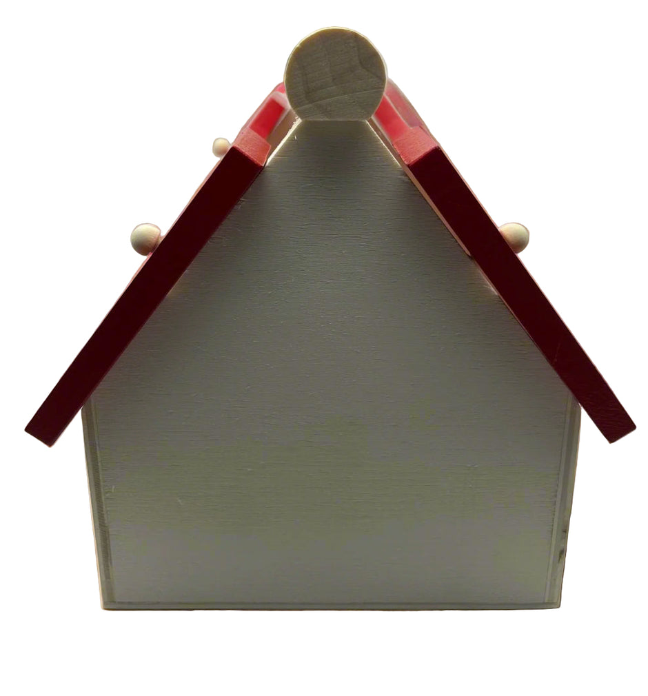 Close-up of Wooden Shape Sorter side profile of the box showing for learning play | ASD, ADHD, SPD | The Divergent Den