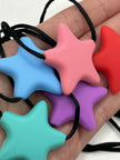 Star Sensory Chew Necklace (5 Pack) – Oral Sensory Chew Toy for Kids & Adults | Autism, ADHD & Oral Motor Support, Safe, Durable & Calming