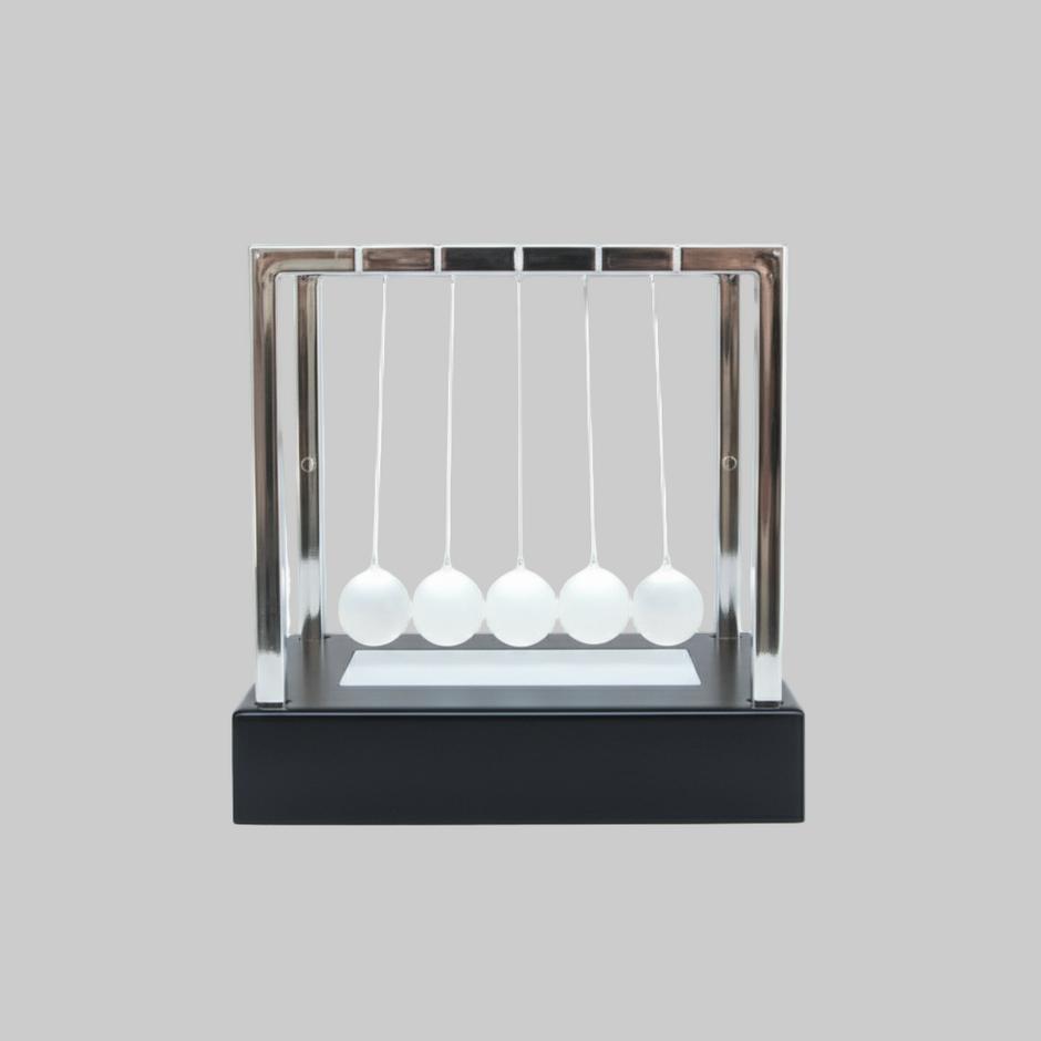 Light-Up Newton's Cradle - Product View