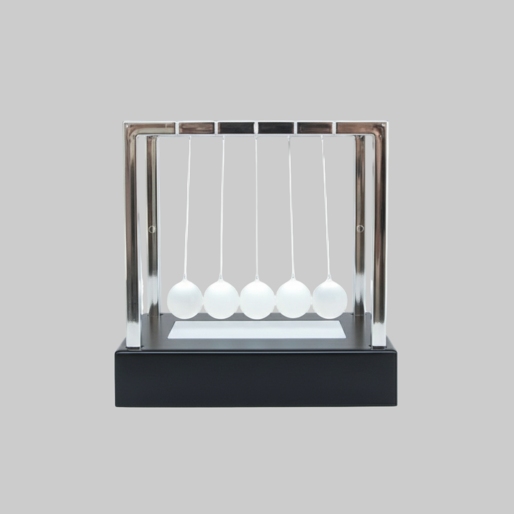 Light-Up Newton's Cradle - Product View