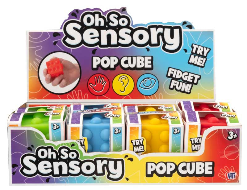 Oh So Sensory Pop Cube