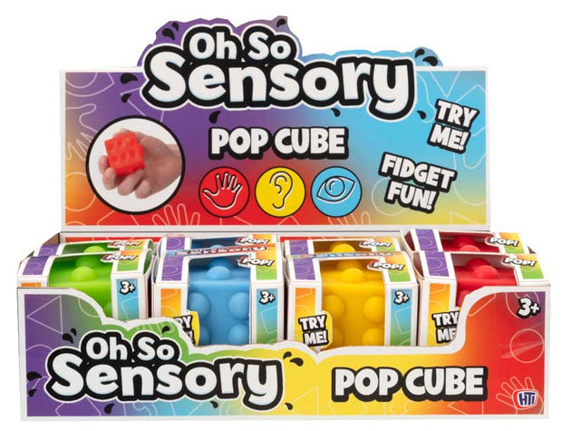 Oh So Sensory Pop Cube