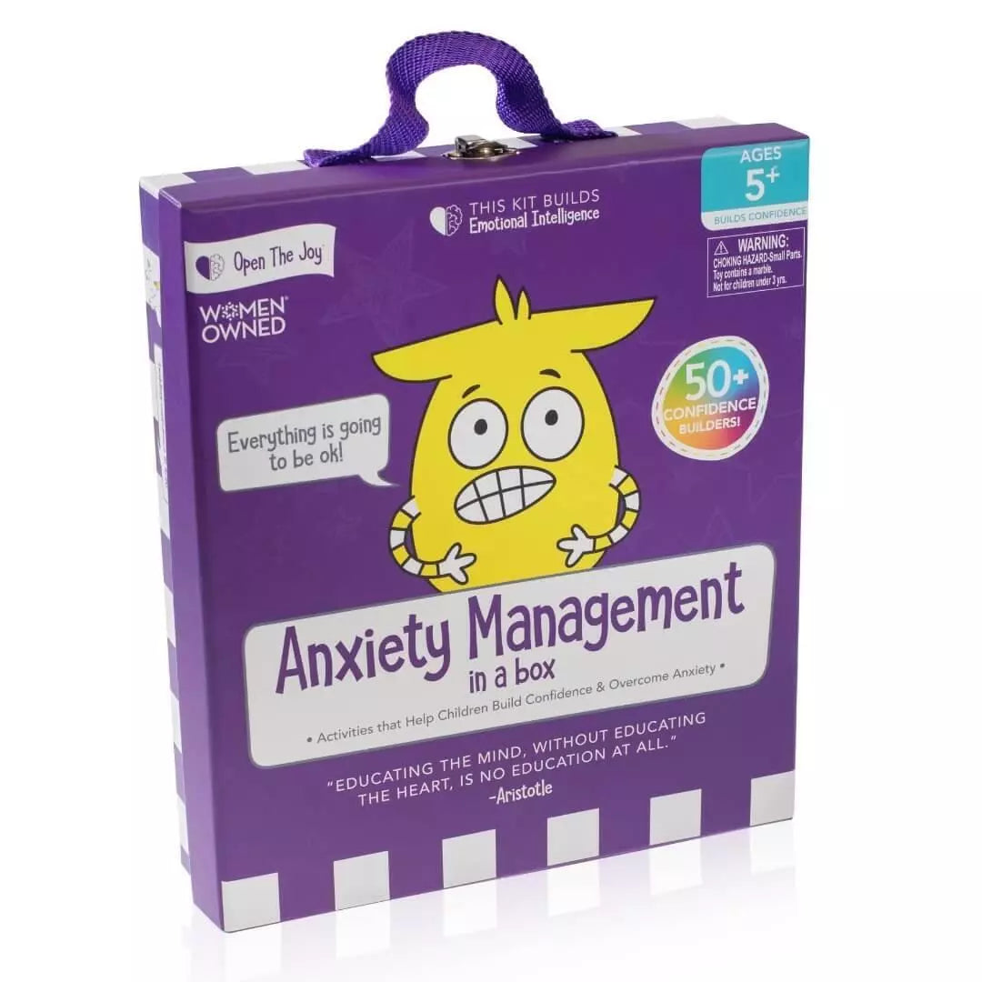 Anxiety Management Box – Calming Sensory & Fidget Tools for Kids, Teens & Adults | Autism, ADHD & Neurodivergent Stress Relief