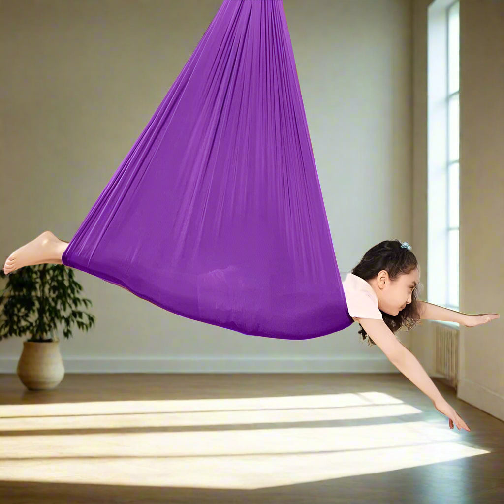 Therapeutic Sensory Swing – Calming Indoor Hammock for Kids | Autism, ADHD & SPD Support for Balance, Focus & Relaxation”