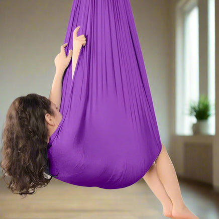 Therapeutic Sensory Swing – Calming Indoor Hammock for Kids | Autism, ADHD & SPD Support for Balance, Focus & Relaxation”