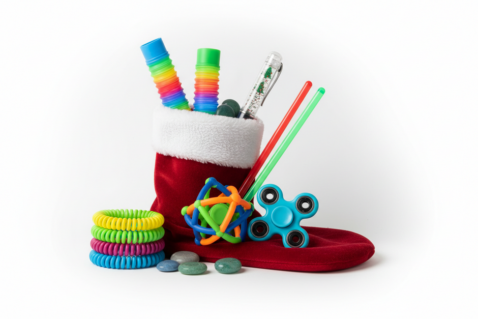 Santa's Sensory Stocking 7 Piece