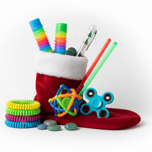Santa's Sensory Stocking 7 Piece