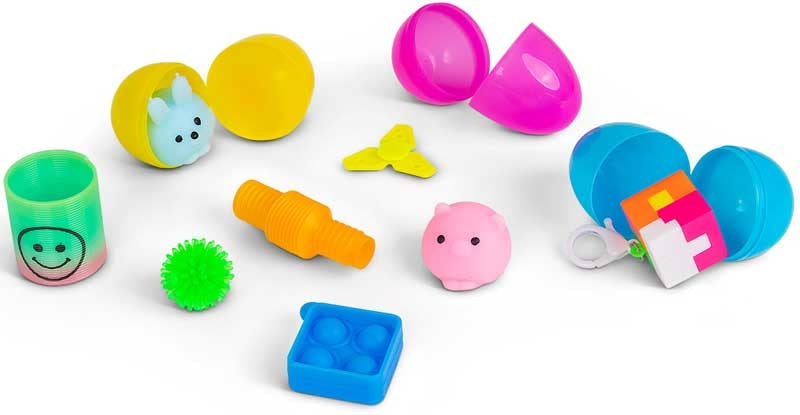 Sensory Surprise Vending Machine demonstration showing dispensing action and surprise element